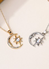 COLLIER LUNE & ÉTOILE