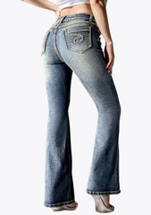 JEAN VINTAGE ÉVASÉ