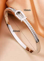 BRACELET EN ACIER INOXYDABLE PLAQUÉ