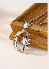 COLLIER LUNE & ÉTOILE