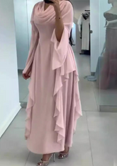 ROBE LONGUE ÉVASÉE