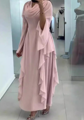 ROBE LONGUE ÉVASÉE