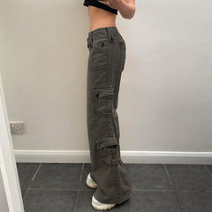 PANTALON CARGO MULTI-POCHES