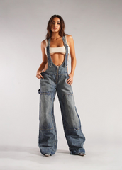 SALOPETTE EN DENIM
