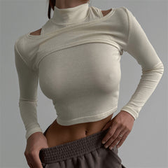 T-SHIRT À GILET DEUX PIÈCES