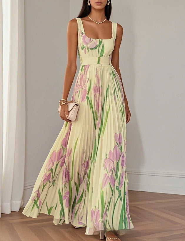 Robe midi bohème Séléna – vue arrière