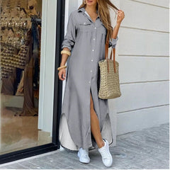 ROBE-CHEMISE LONGUE
